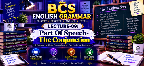 Chapter-09: Part Of Speech-The Conjunction